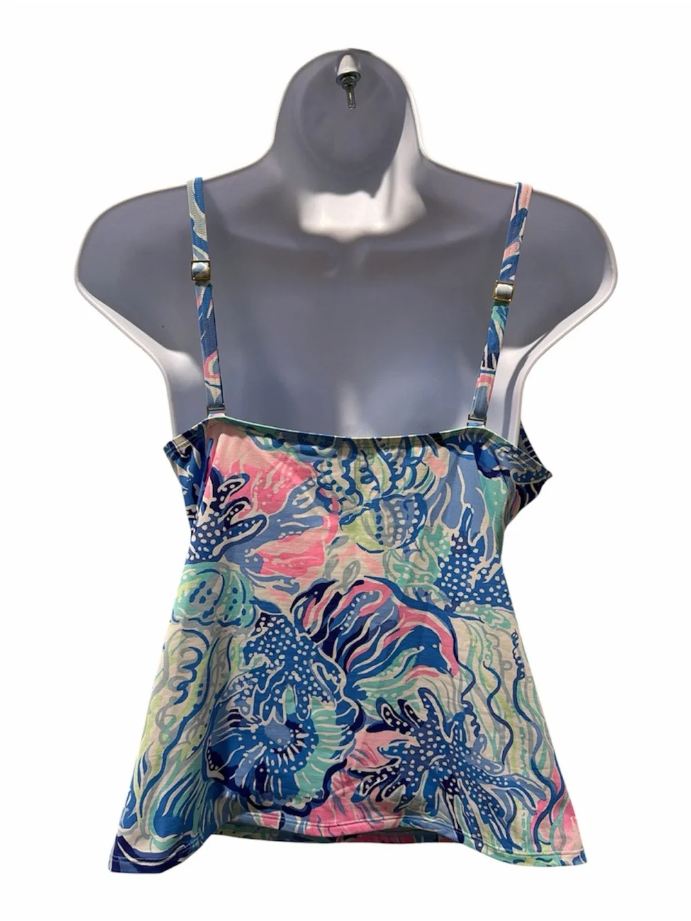 LILLY PULITZER Brenta Tankini Top Size 12